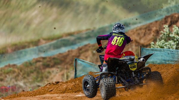 atv four wheeler mud trail