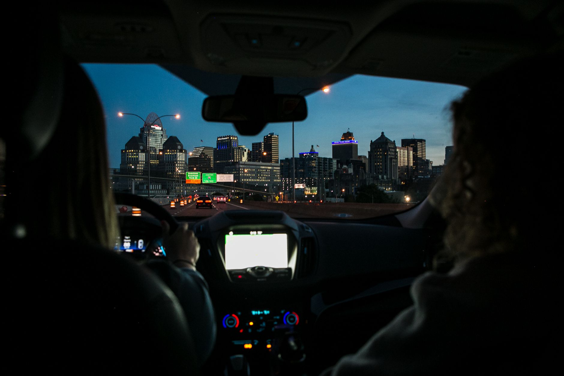 Ohio senior driver on highway for auto insurance review