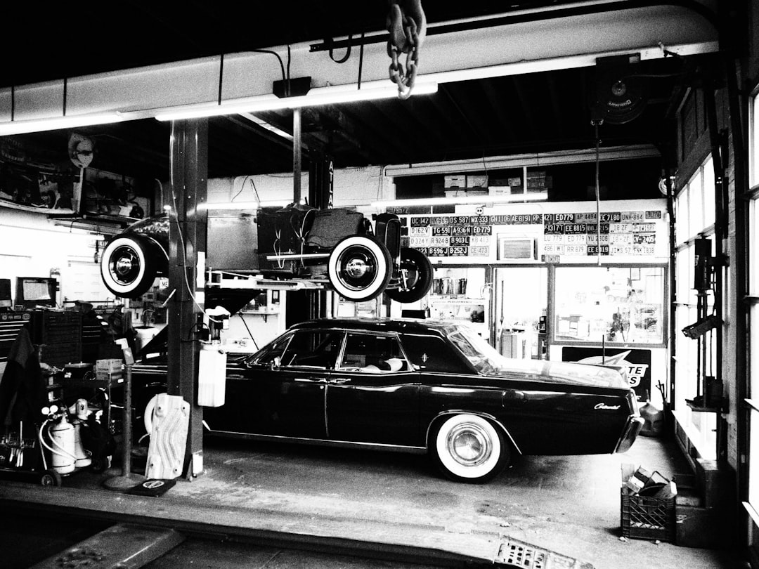 Car repair at mechanic shop Ohio