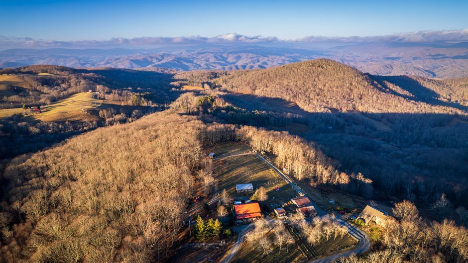 Ohio Appalachian foothills rural Jackson town