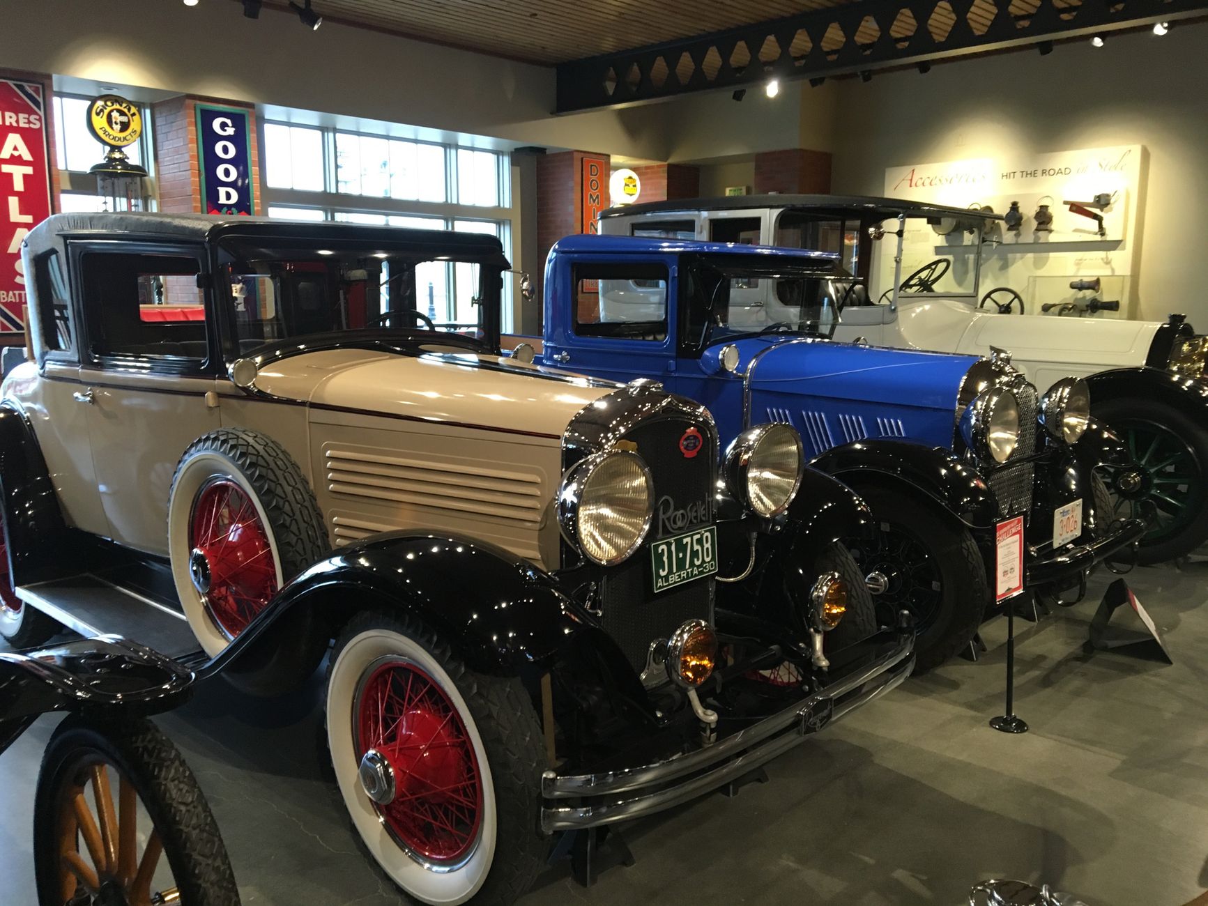 Collector car on display at Ohio museum