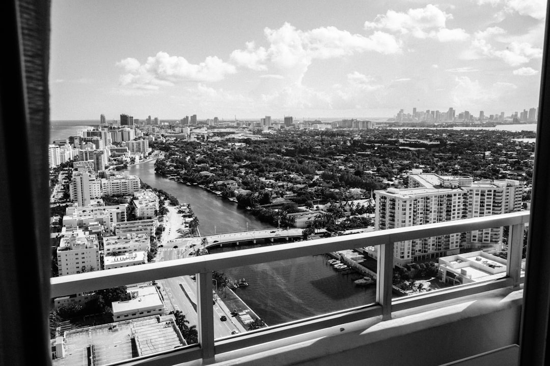 Condo balcony with Ohio city view