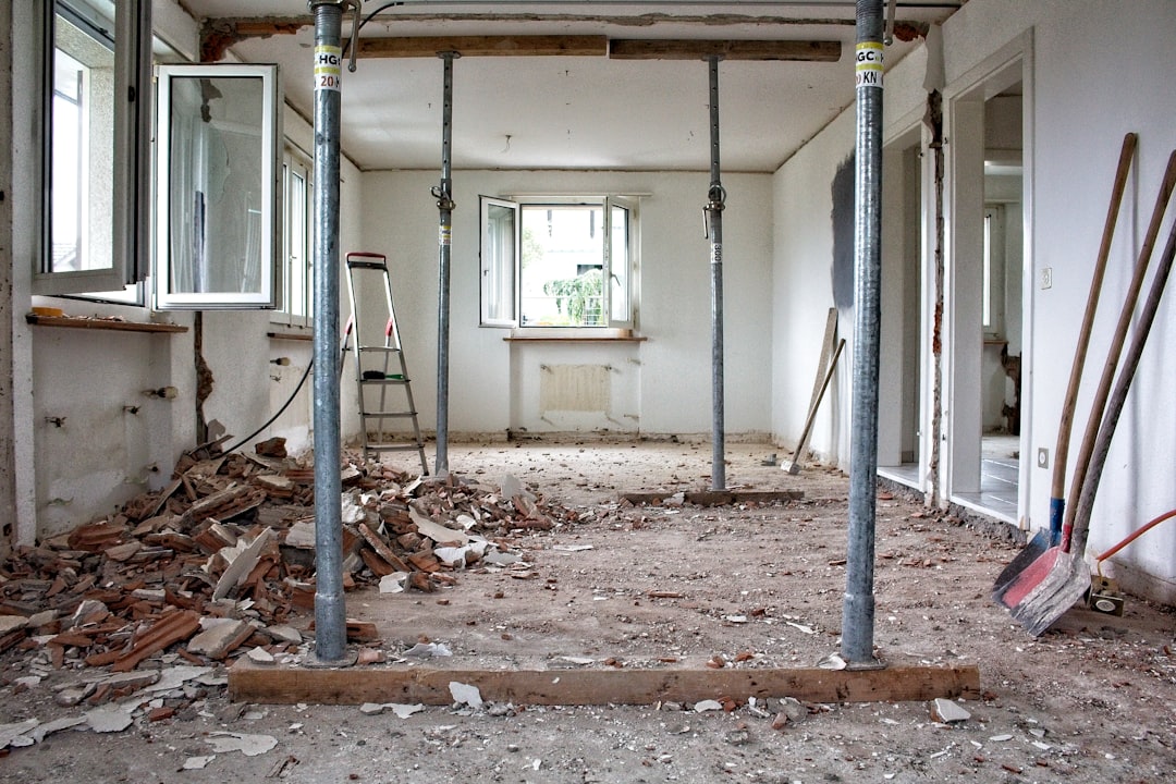 Flood damage home cleanup restoration
