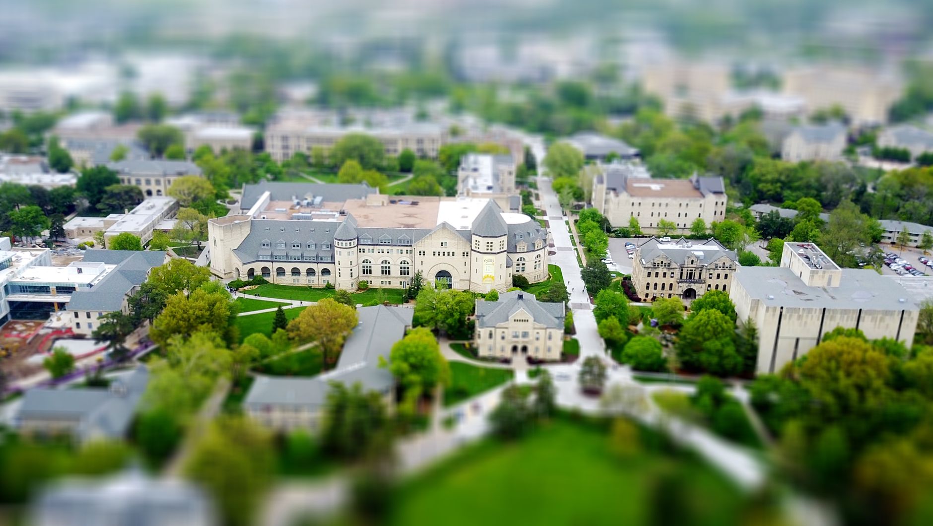 small college town community