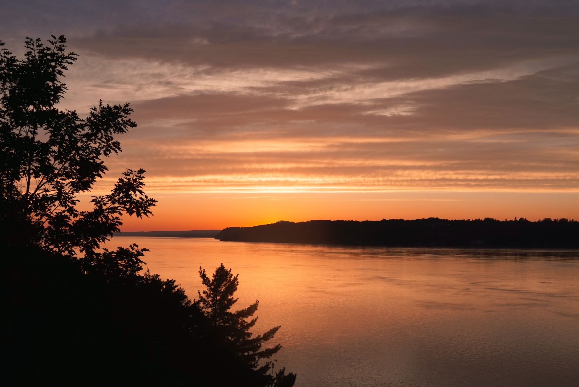 Ohio River community in Lawrence County near South Point