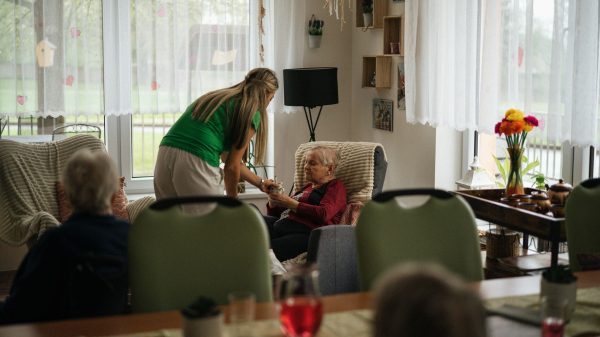 nursing home care resident