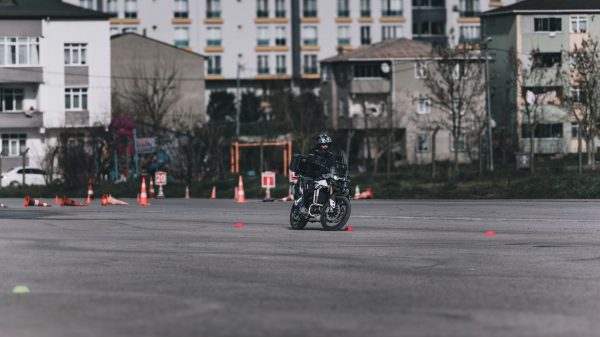 motorcycle training ground course
