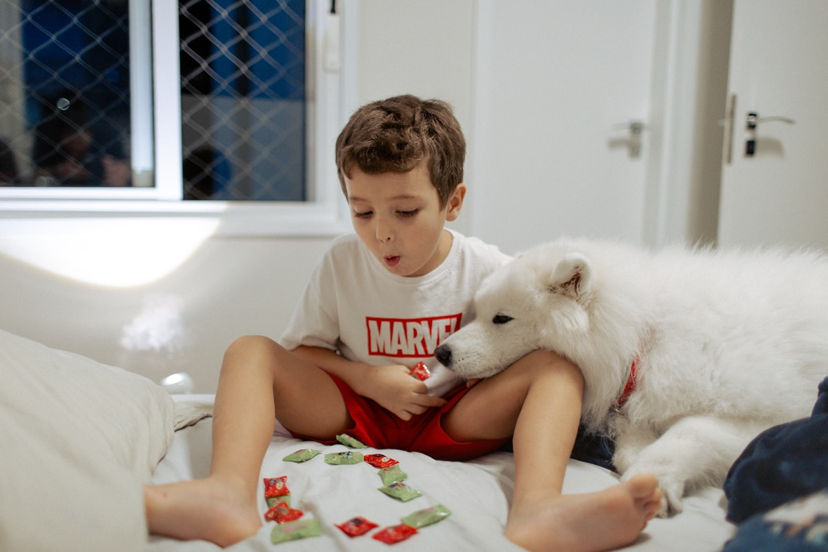 Ohio family playing with dog — State Farm pet insurance protects family pets from unexpected vet bills