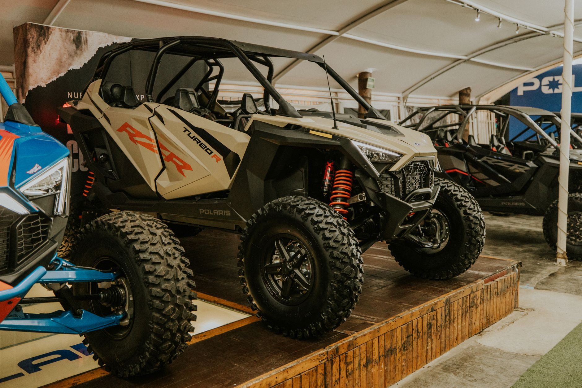 Polaris RZR UTV on Ohio trail