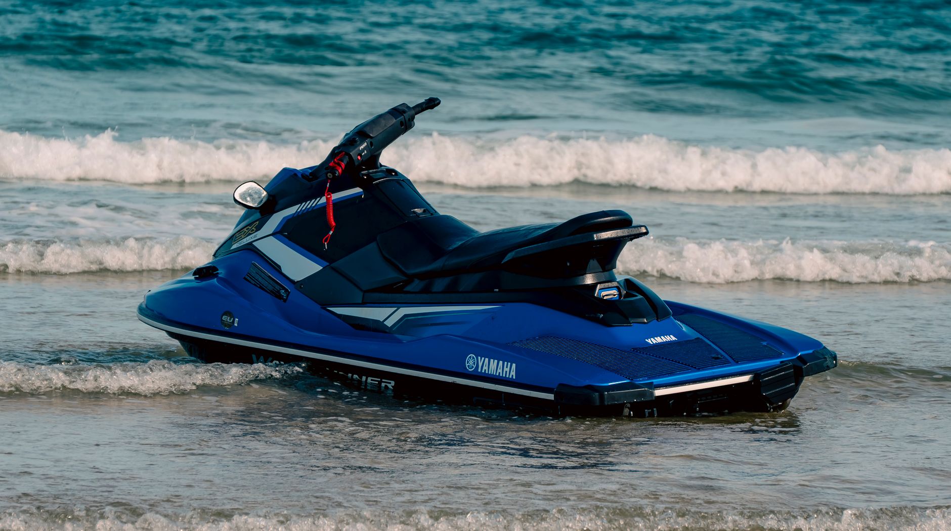 Personal watercraft jet ski on Ohio lake