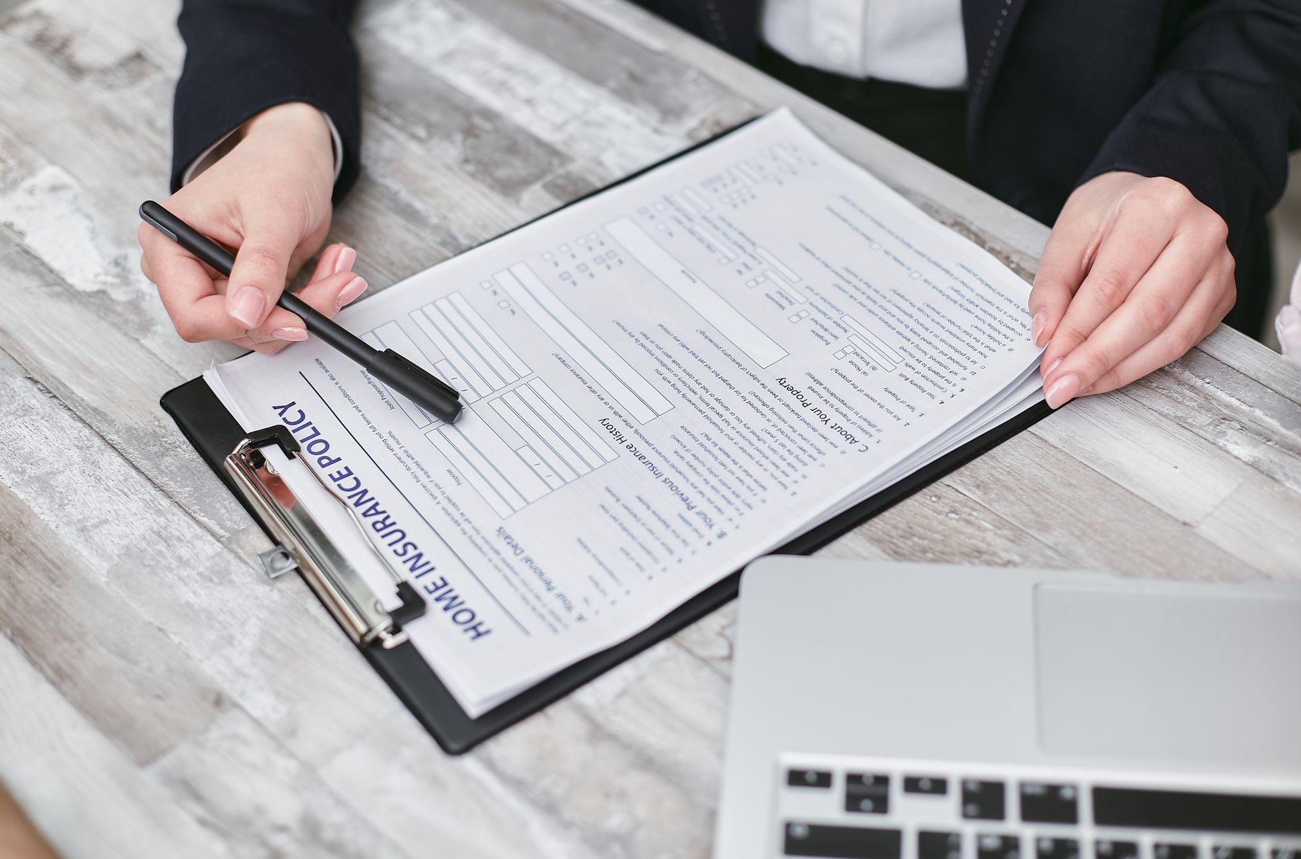 insurance policy change document