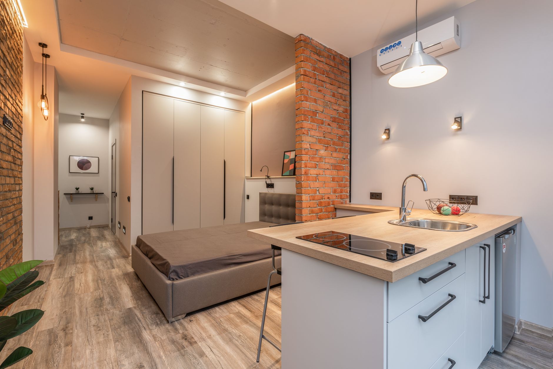A small apartment living space