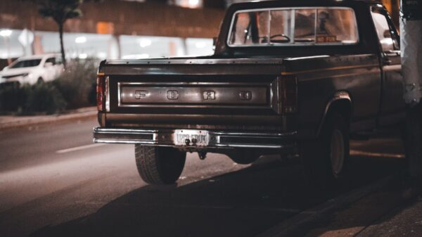 Best cargo net: the open bed of a pickup truck