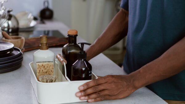 Best charging station: a tidy kitchen counter at home