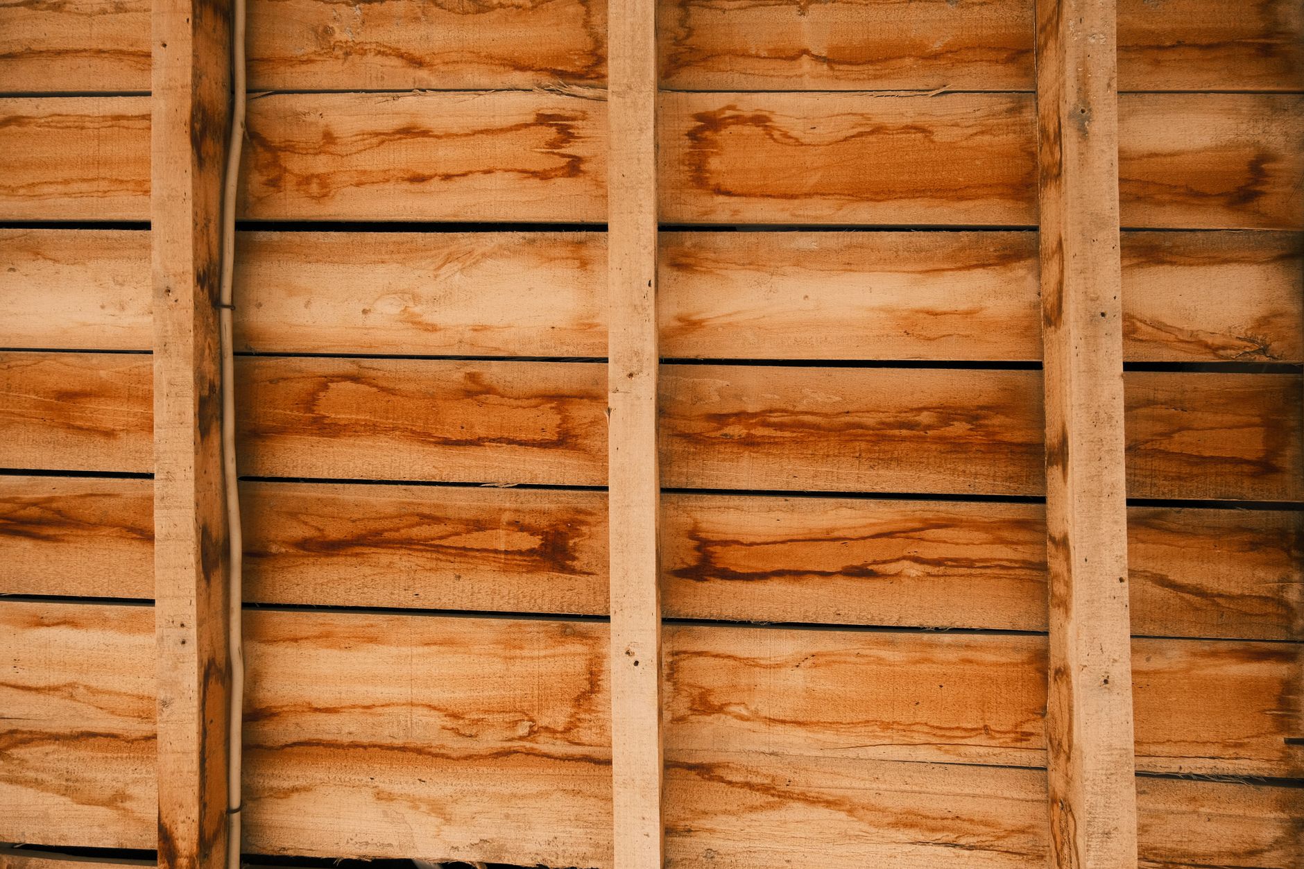 Rough wood planks