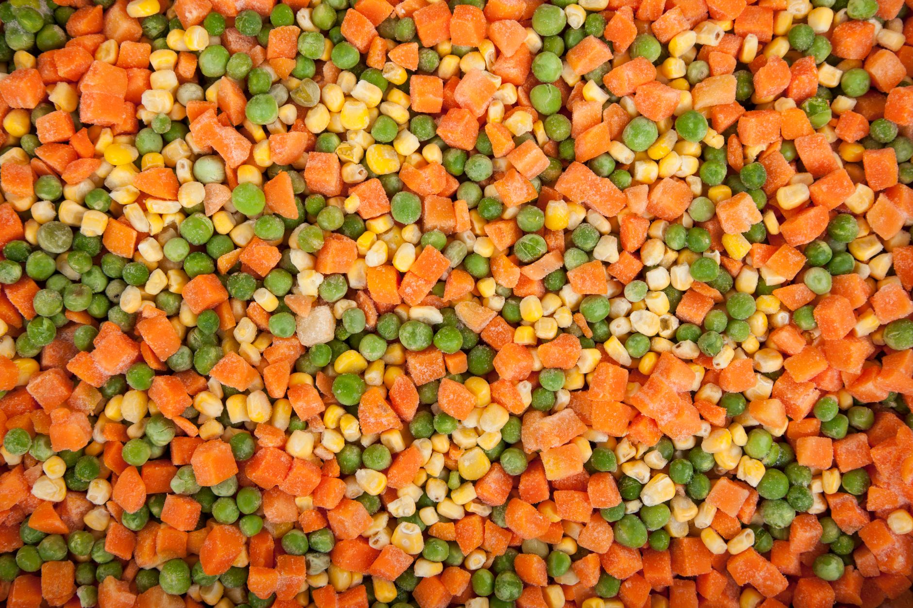 Frozen mixed vegetables
