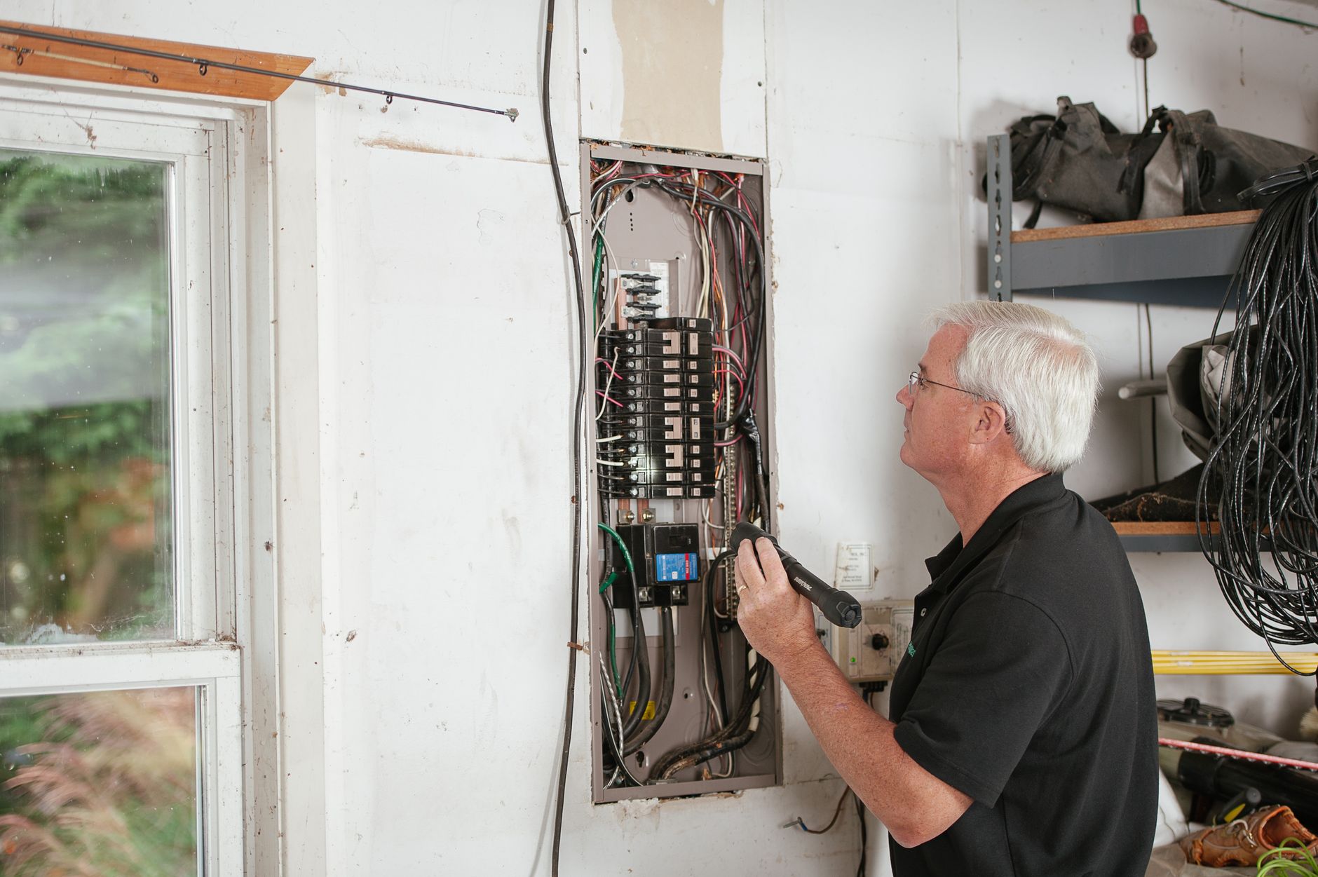A home electrical panel