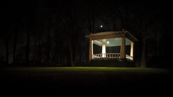 Best gazebo: a covered gazebo in a backyard