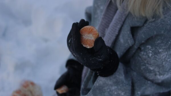 Best hand warmers guide: gloved hands outdoors in the snow