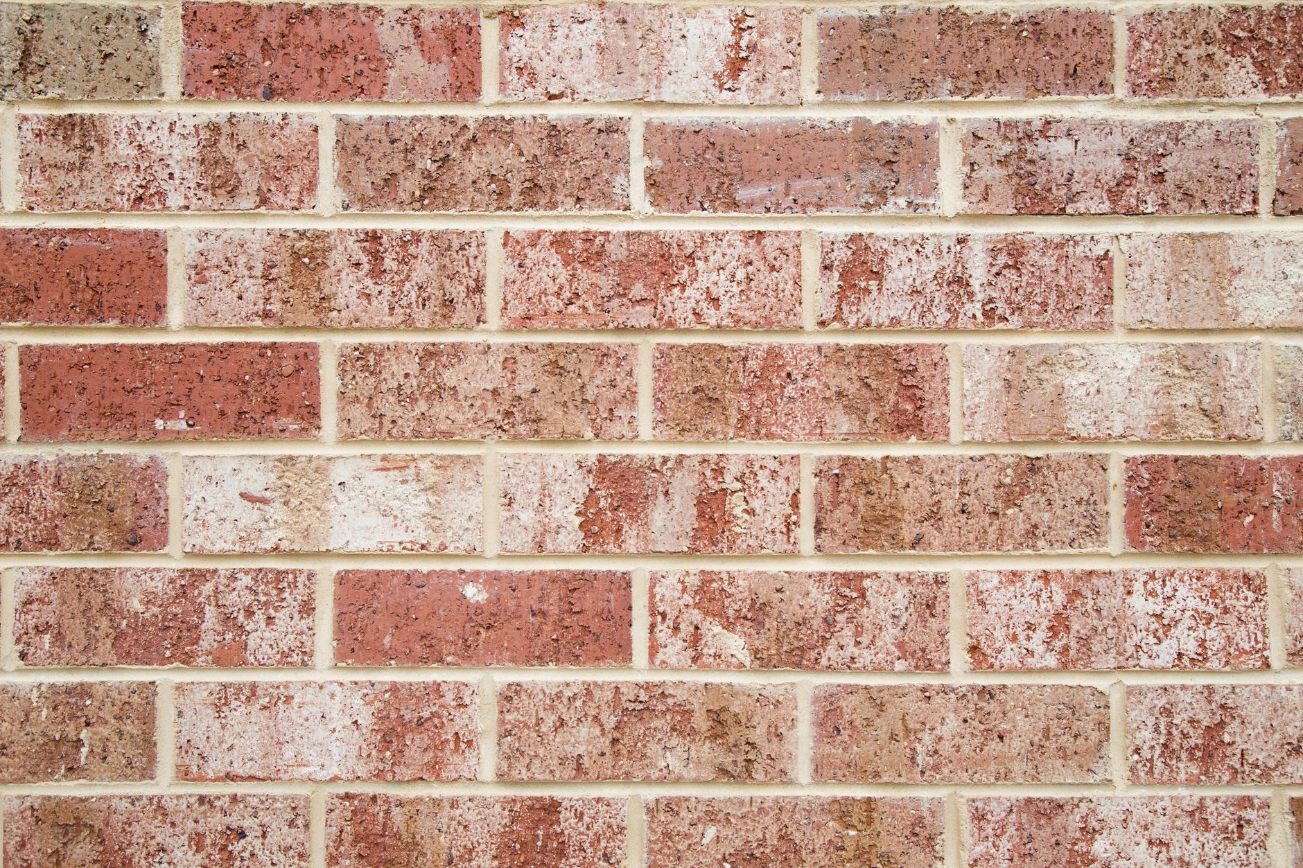 A red brick wall