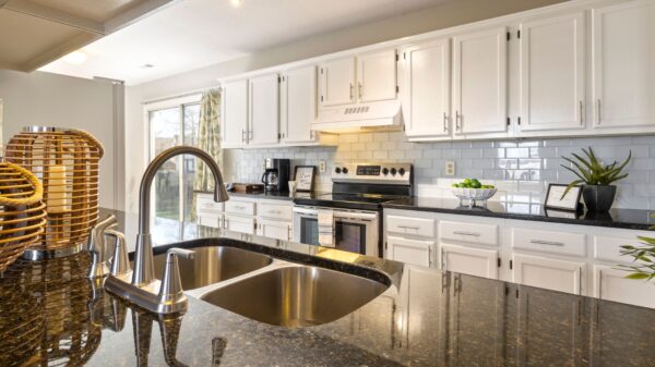 Best mouse trap guide: a clean kitchen with closed cabinets