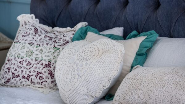 Best pillowcases: soft pillows in fresh cases on a made bed