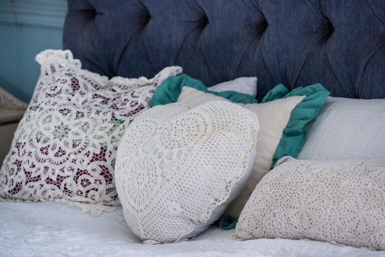 Best pillowcases: soft pillows in fresh cases on a made bed