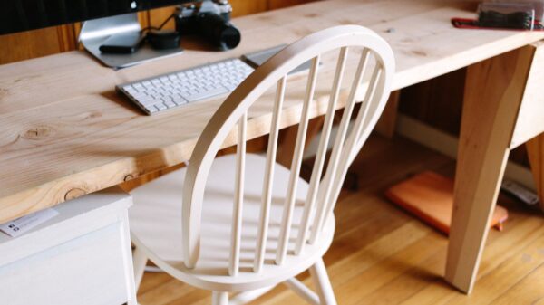 Best seat cushion: an office chair at a home desk