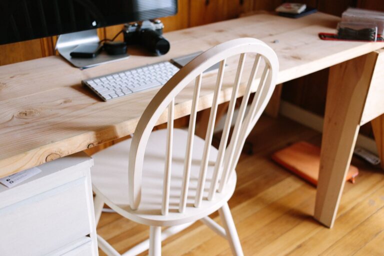 Best seat cushion: an office chair at a home desk