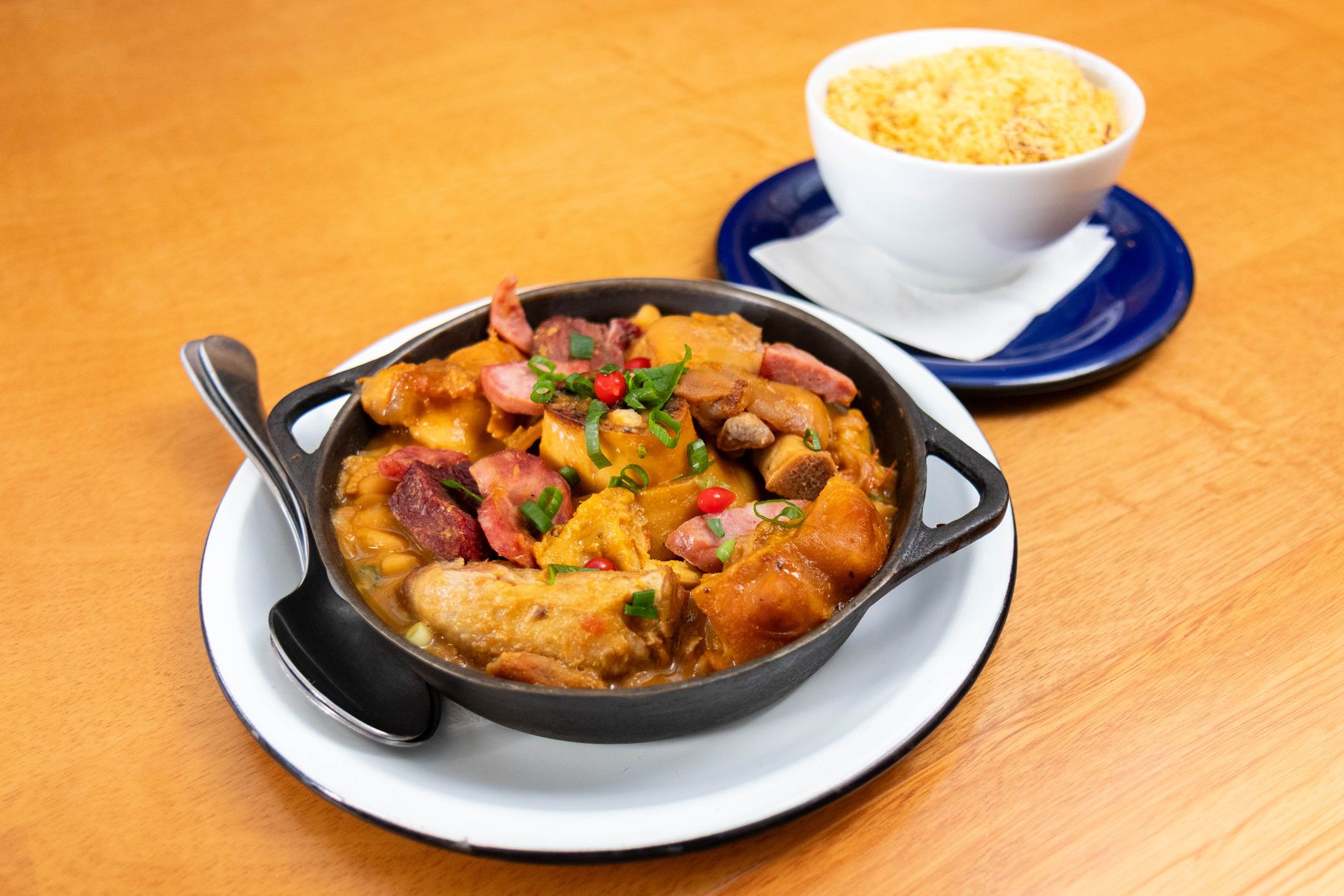 Best trivet: a hot pot of food set out on a dinner table