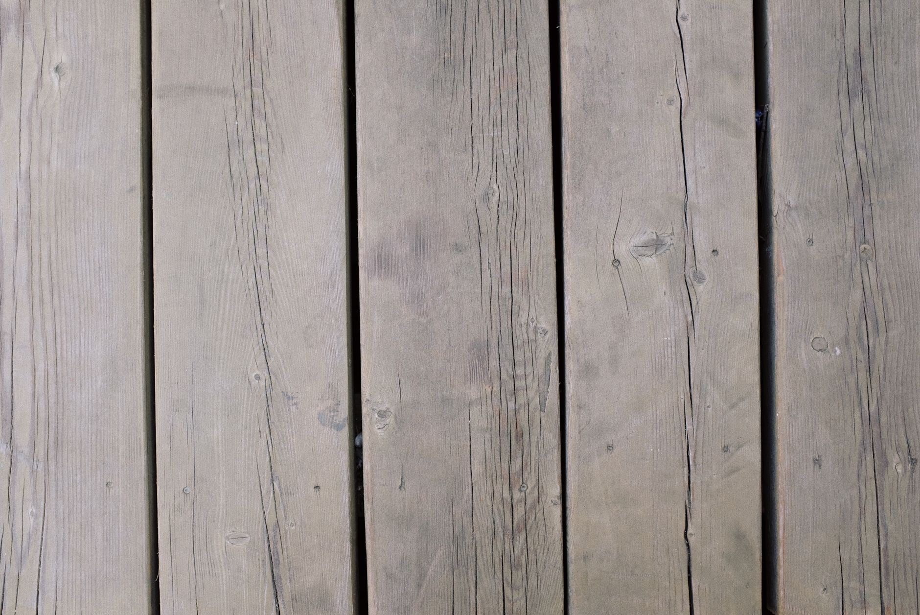 Close view of wooden floorboards